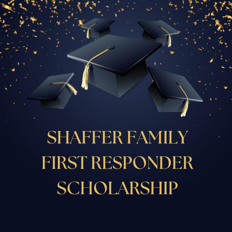 scholarship, donate, college, education. first responders